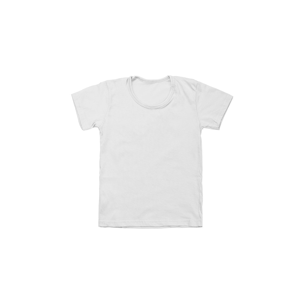 Comprar blanco Camiseta básica para niños con opciones