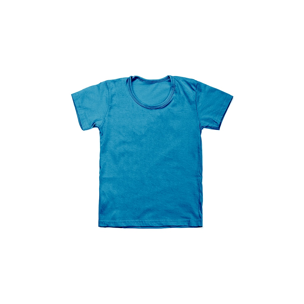 Camiseta básica para niños con opciones