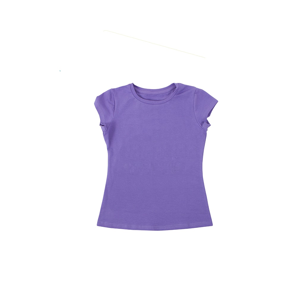 Buy purple Basic Short Sleeve