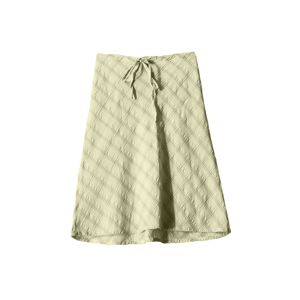 Buy yellow Casual Tie Skirt