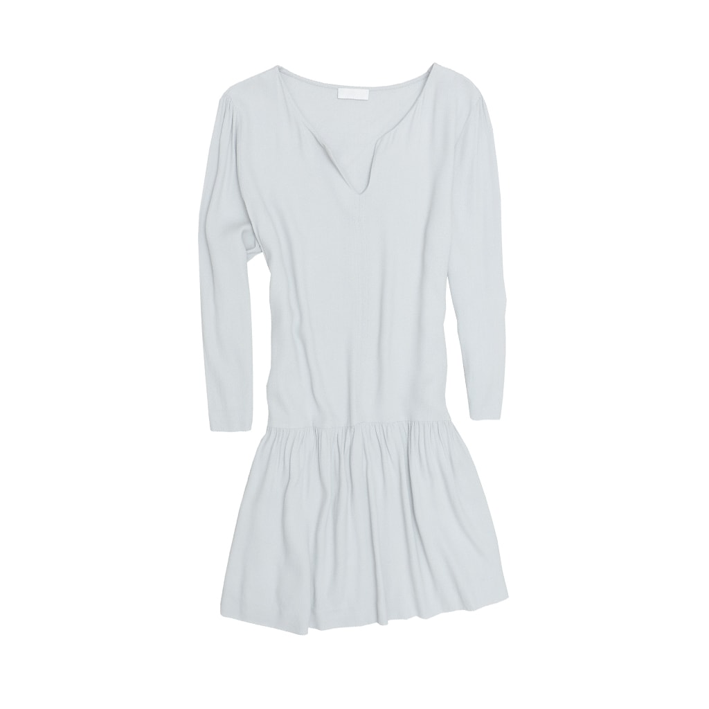 Comprar blanco Vestido simple con opciones