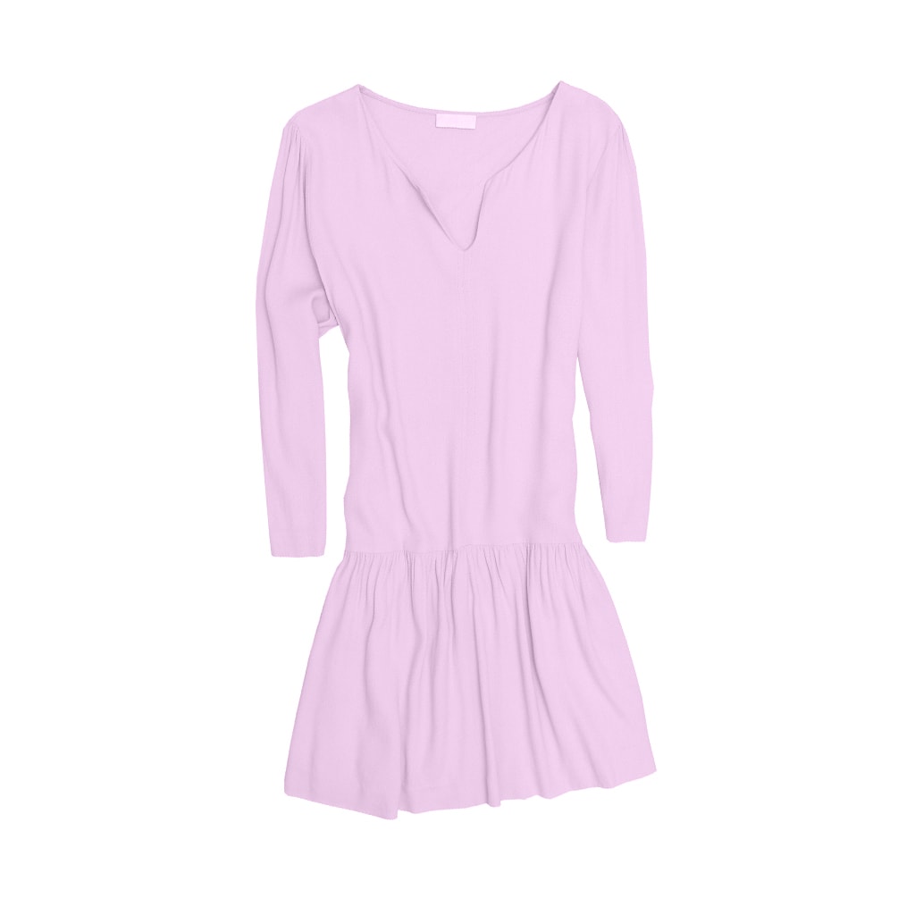Kaufen lila Einfaches Kleid mit Optionen