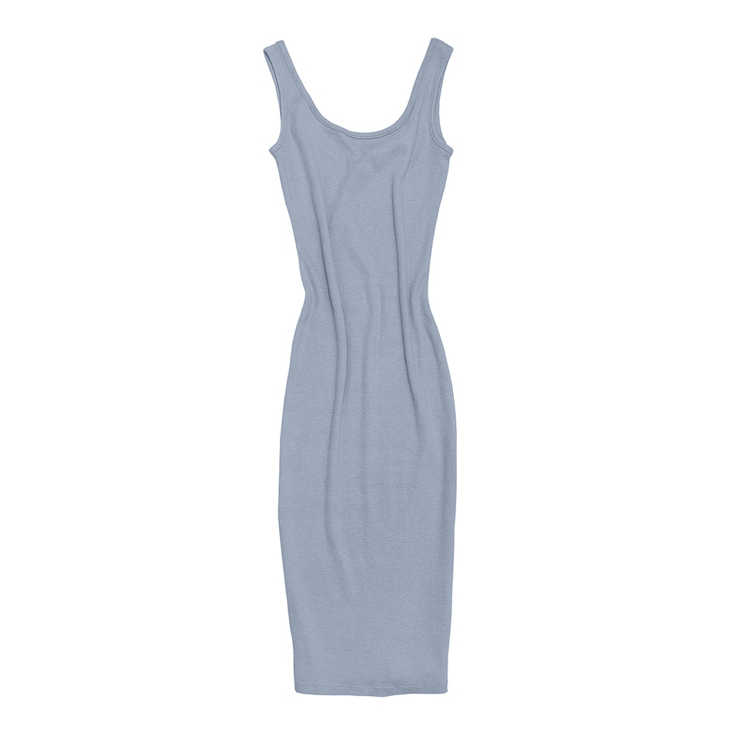 Kaufen blau Kleid in voller Länge mit Optionen