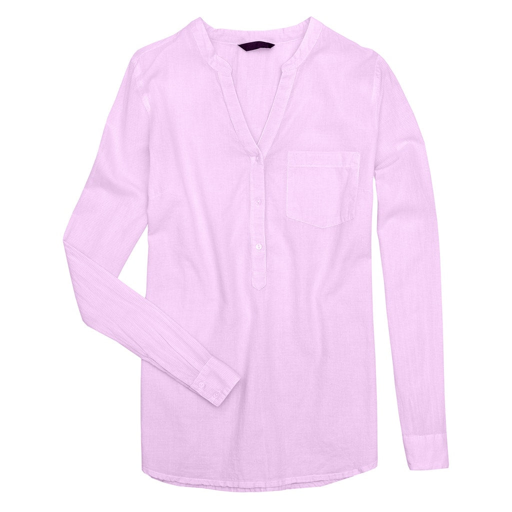 Comprar purpura Blusa abotonada con opciones