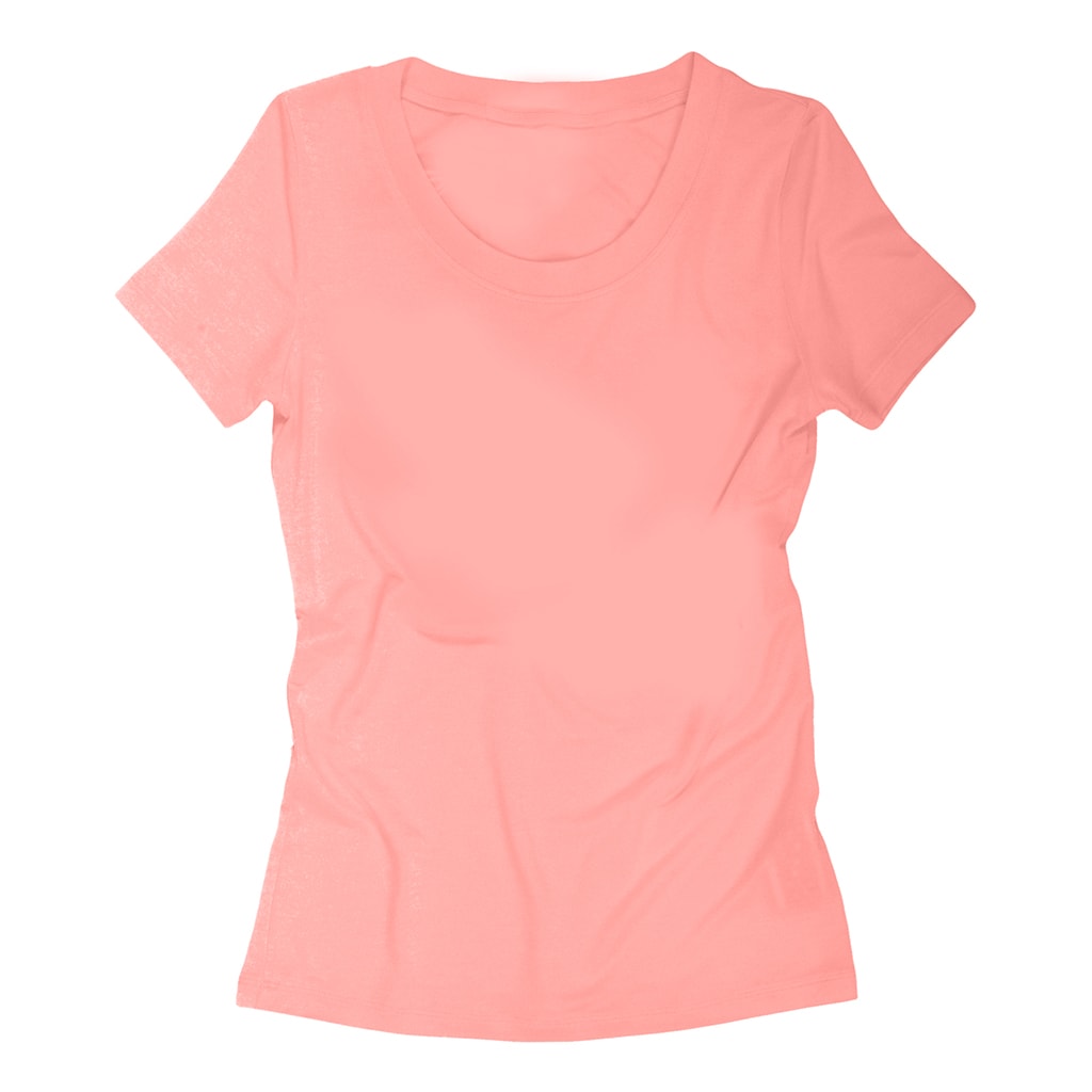 Kaufen rosa Basic T-Shirt mit Optionen