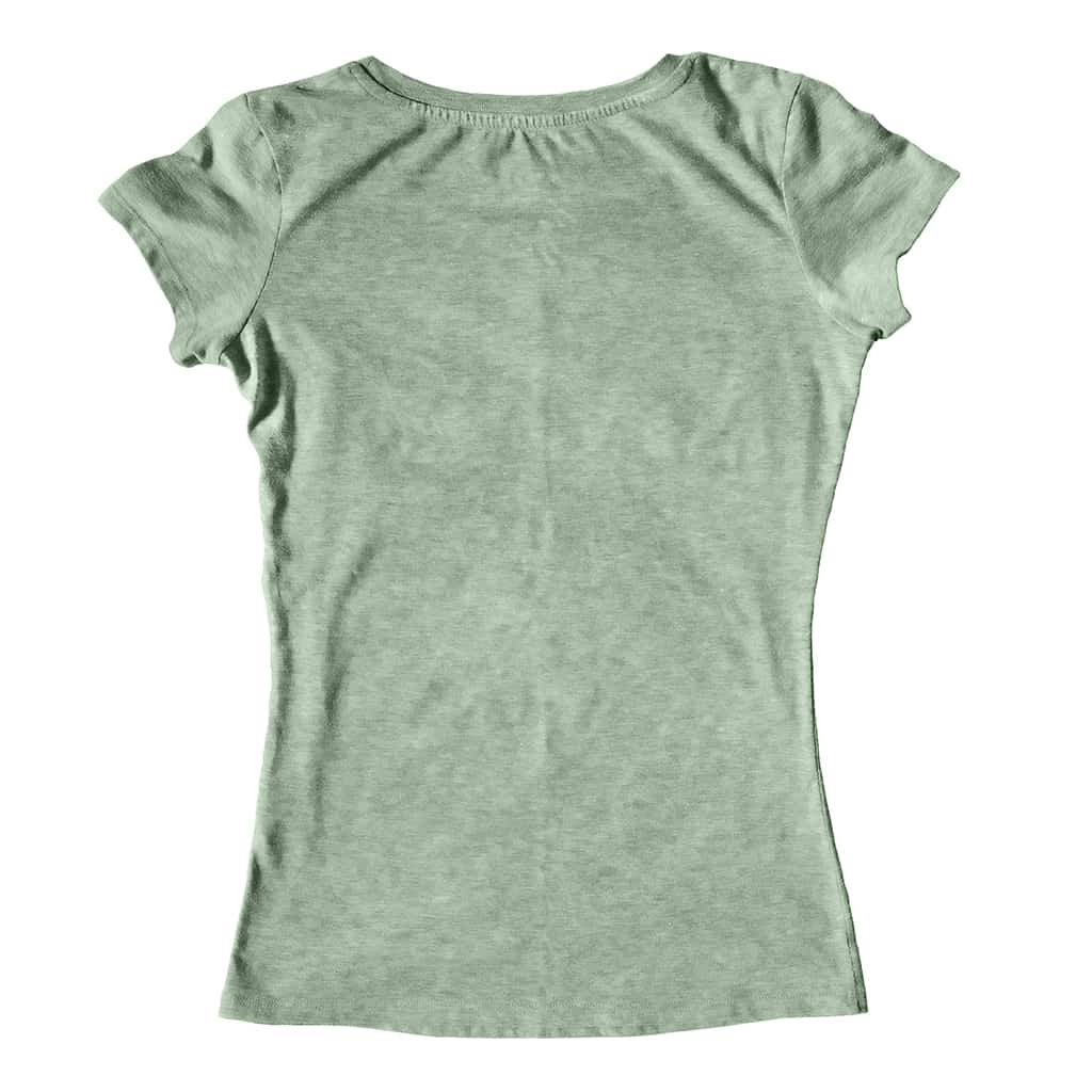 Comprar verde Camiseta Baby Doll básica con opciones