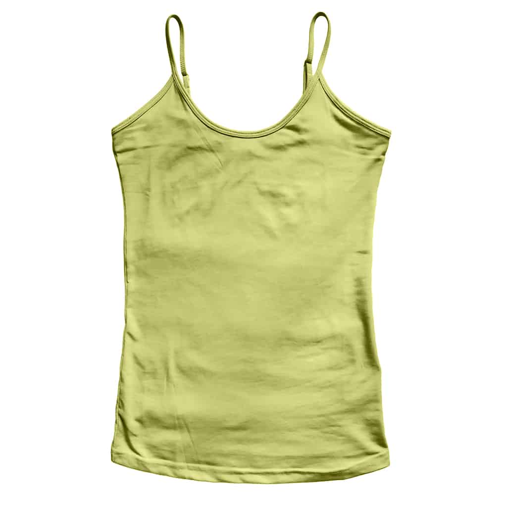 Comprar amarillo Camiseta sin mangas básica con opciones